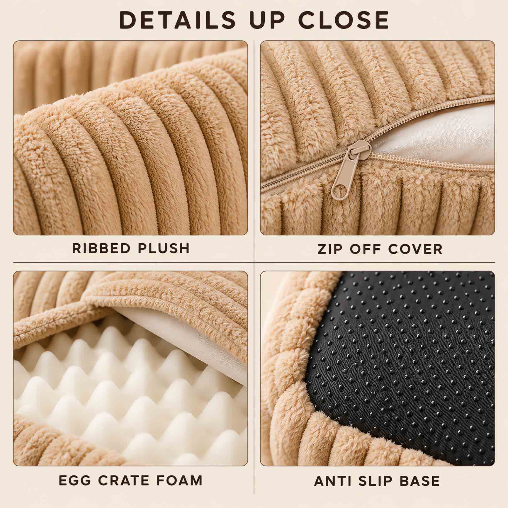 Snoozy Dream Dog Sofa with Removable Washable Cover