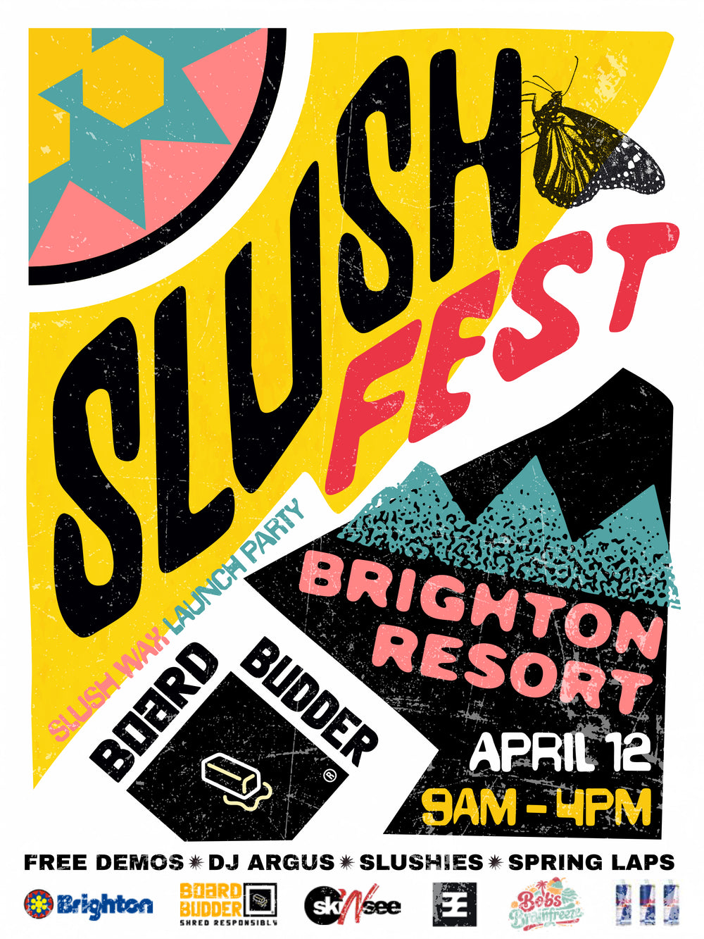 Board Budder Slush Fest flyer