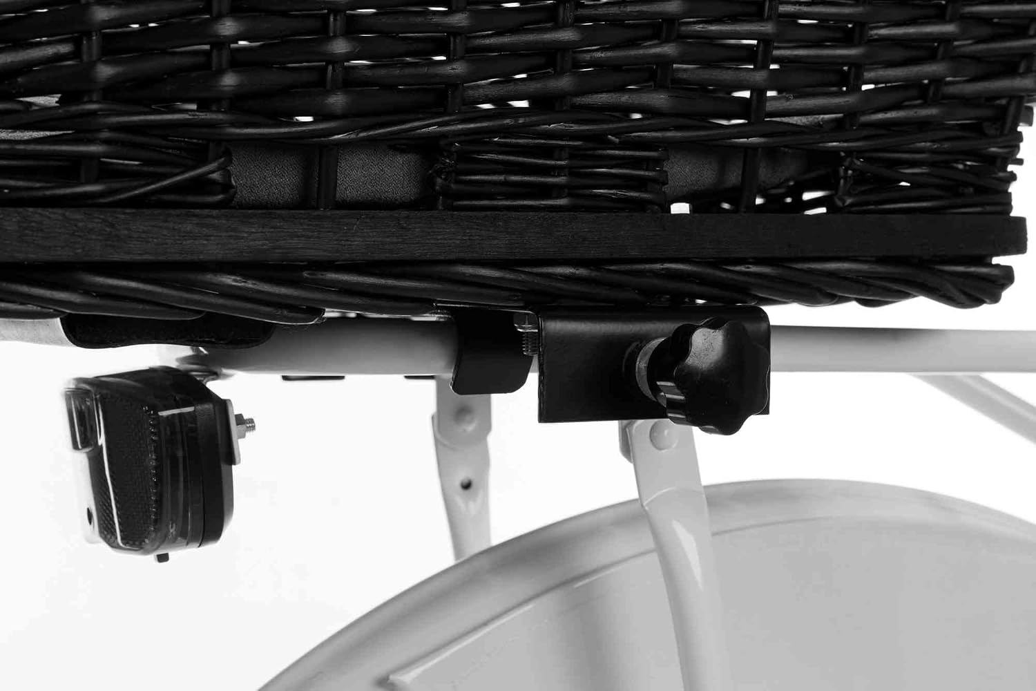 TRIXIE Bicycle Basket with Grille for Pannier Rack