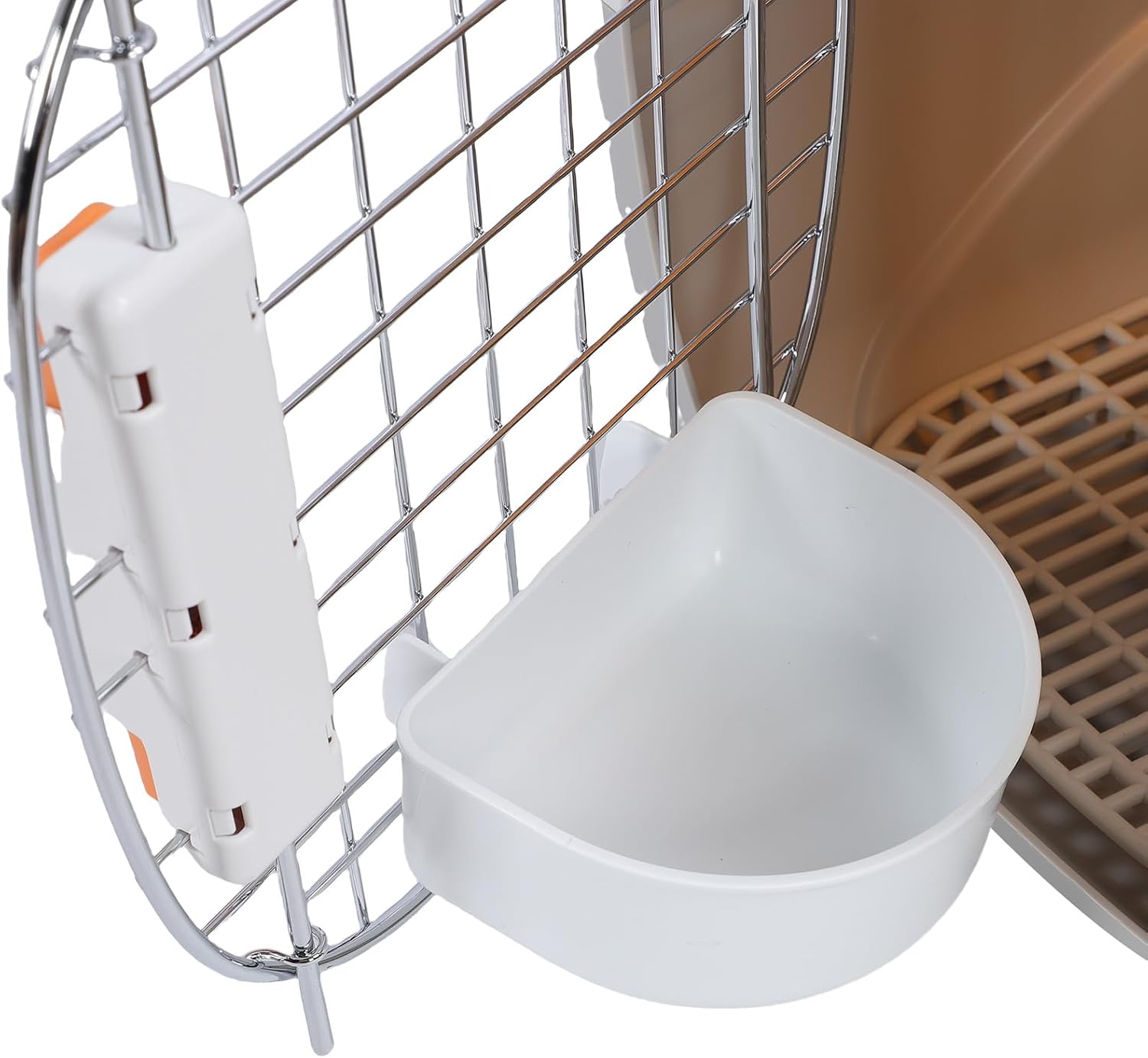 Hard Shell Pet Carrier, Airline Cat & Dog Travel Crate, Large Space for Outdoors Trip, Plastic Pet Kennel, for Vehicle Transport