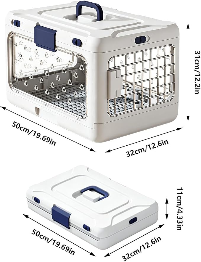 Dog Travel Carrier Portable Foldable