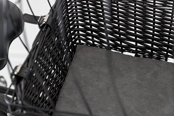 TRIXIE Bicycle Basket with Grille for Pannier Rack