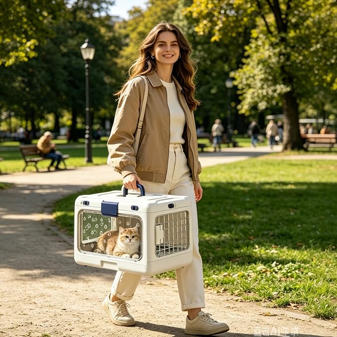 Dog Travel Carrier Portable Foldable