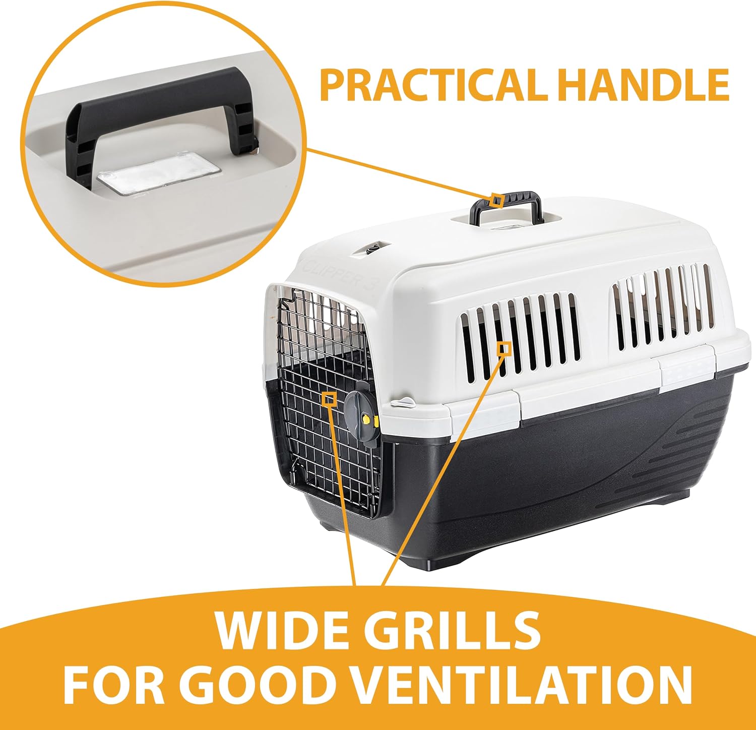 Medium Dog Carrier Airline Approved IATA, Max 15 Kg