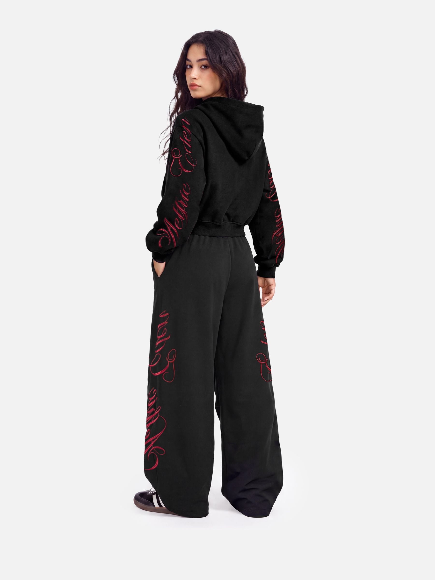 Embroidery Hoodie Sets