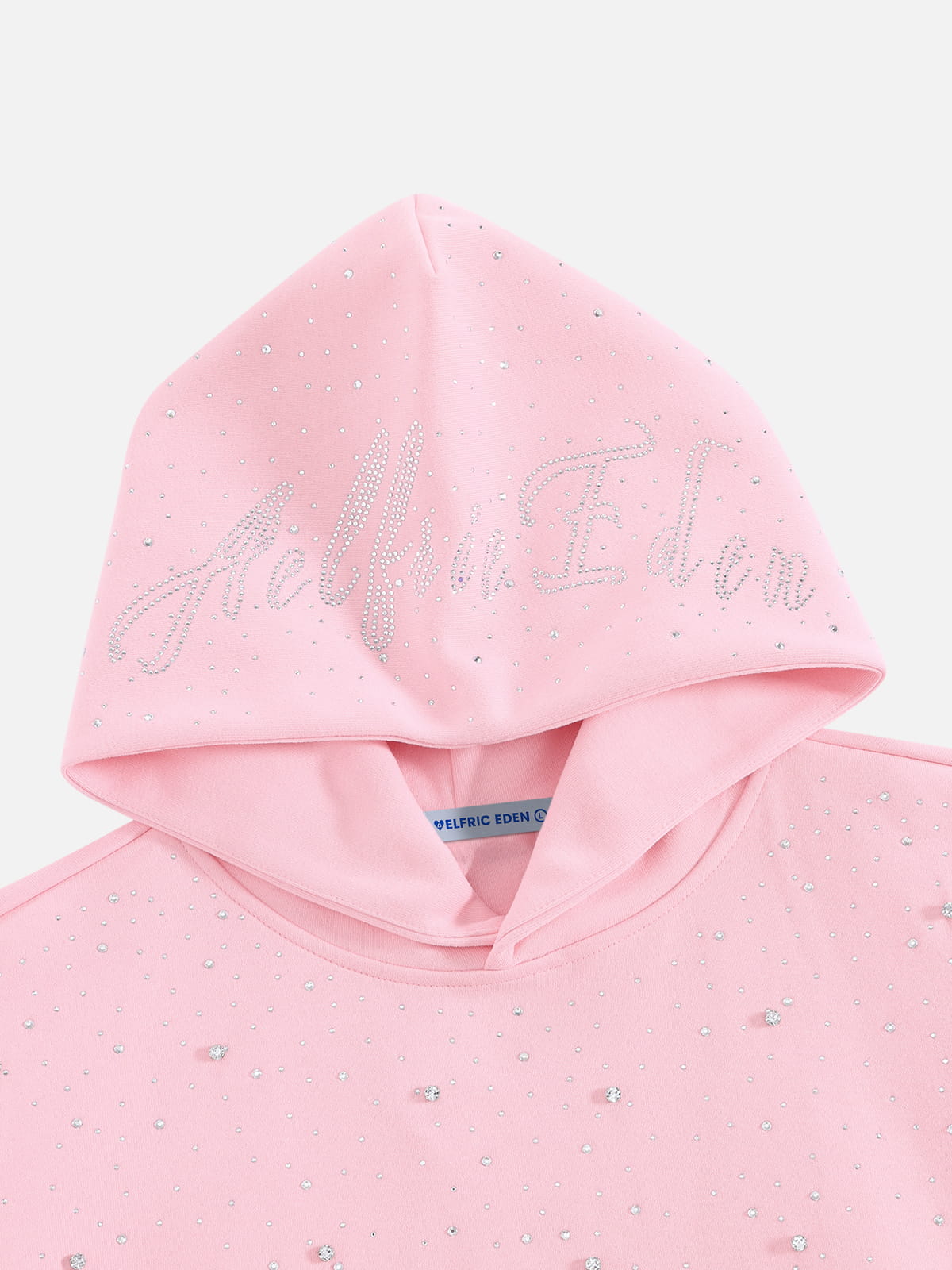 Rhinestone Pullover Hoodie