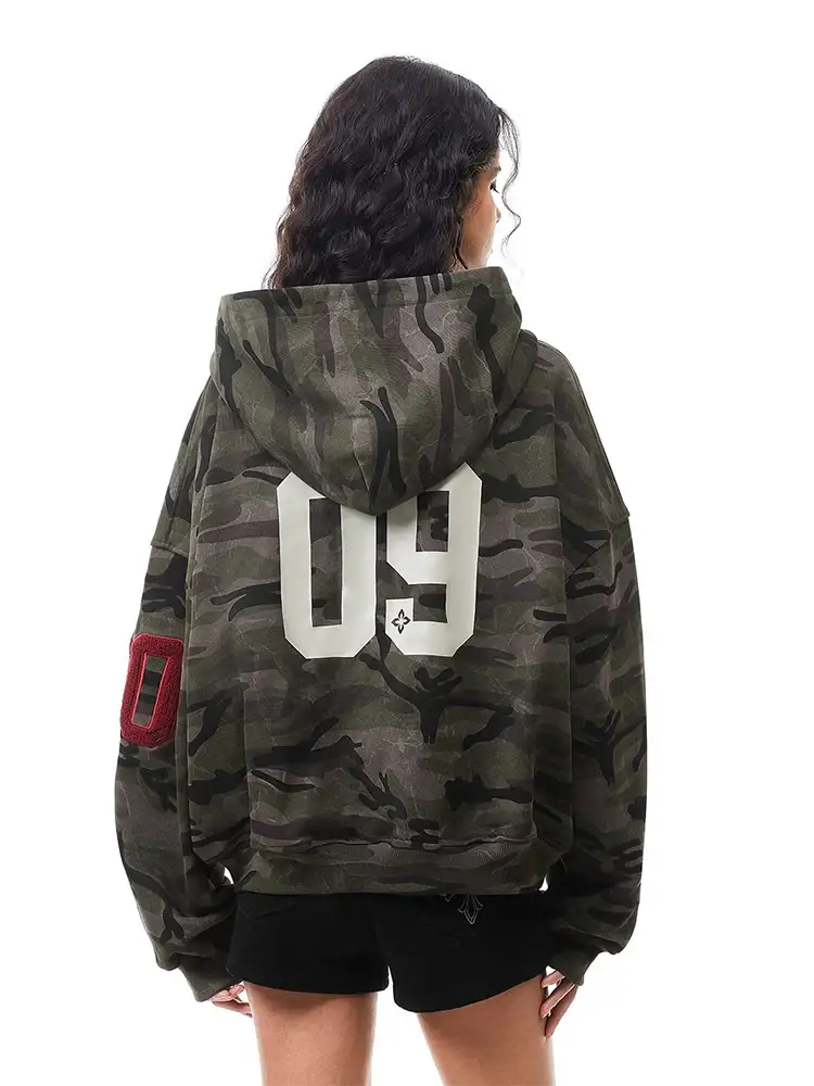 Camo 09 Fleece Hoodie