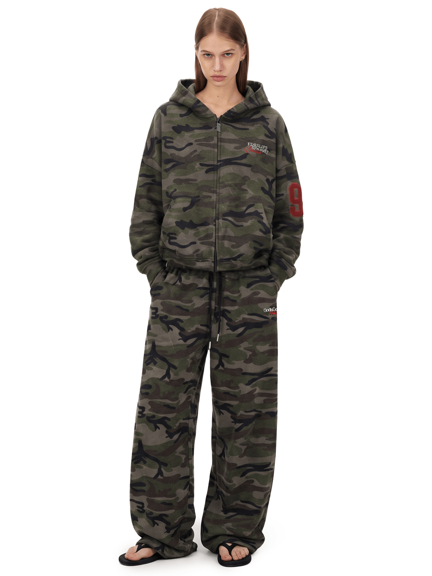 Camo 09 Fleece Hoodie