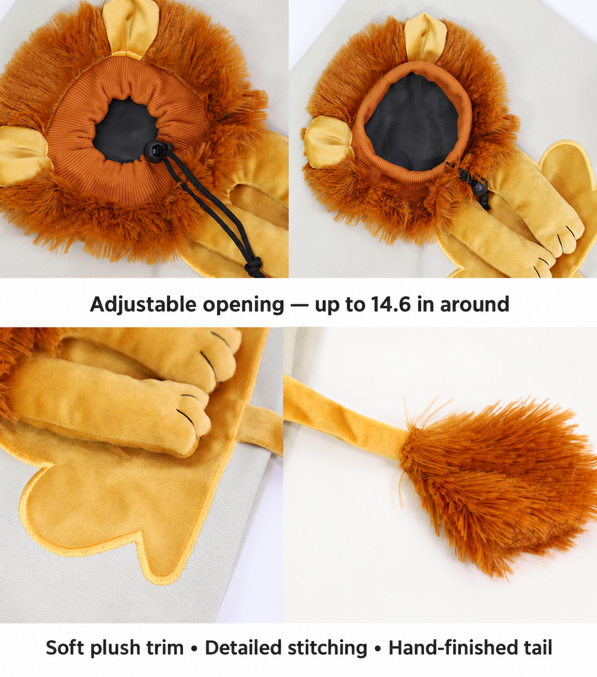 Little Lion Peekaboo Cat Carrier Tote