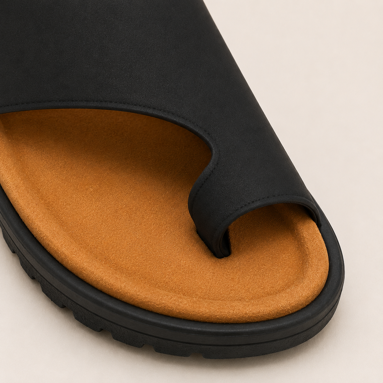 Women's Toe-Loop Arch-Support Wedge Sandals