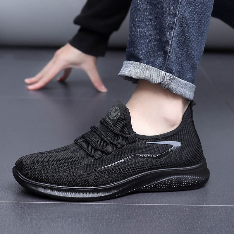 ⏰LAST DAY - 50% OFF🛒Ultra Comfortable knitted fabric shoes, Lightweight Casual Walking Sneakers