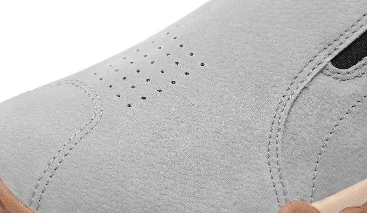 Men's Wide-Fit Perforated Slip-On Walking Shoes detail image 9