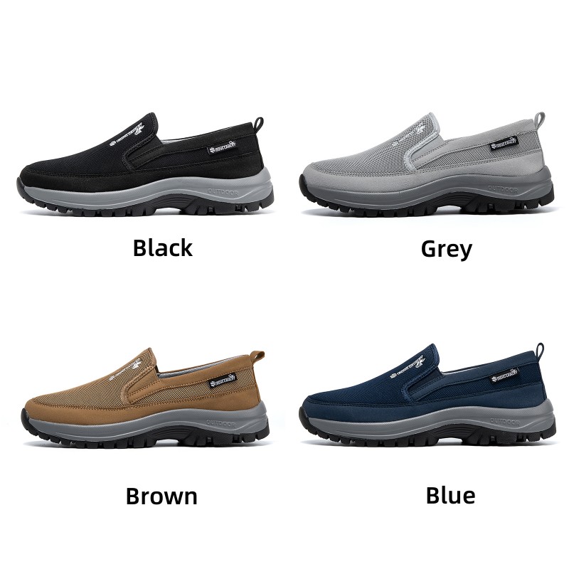 Men's Mesh Slip-On Outdoor Walking Shoes detail image 15