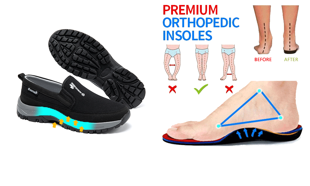 Men's Mesh Slip-On Outdoor Walking Shoes detail image 6