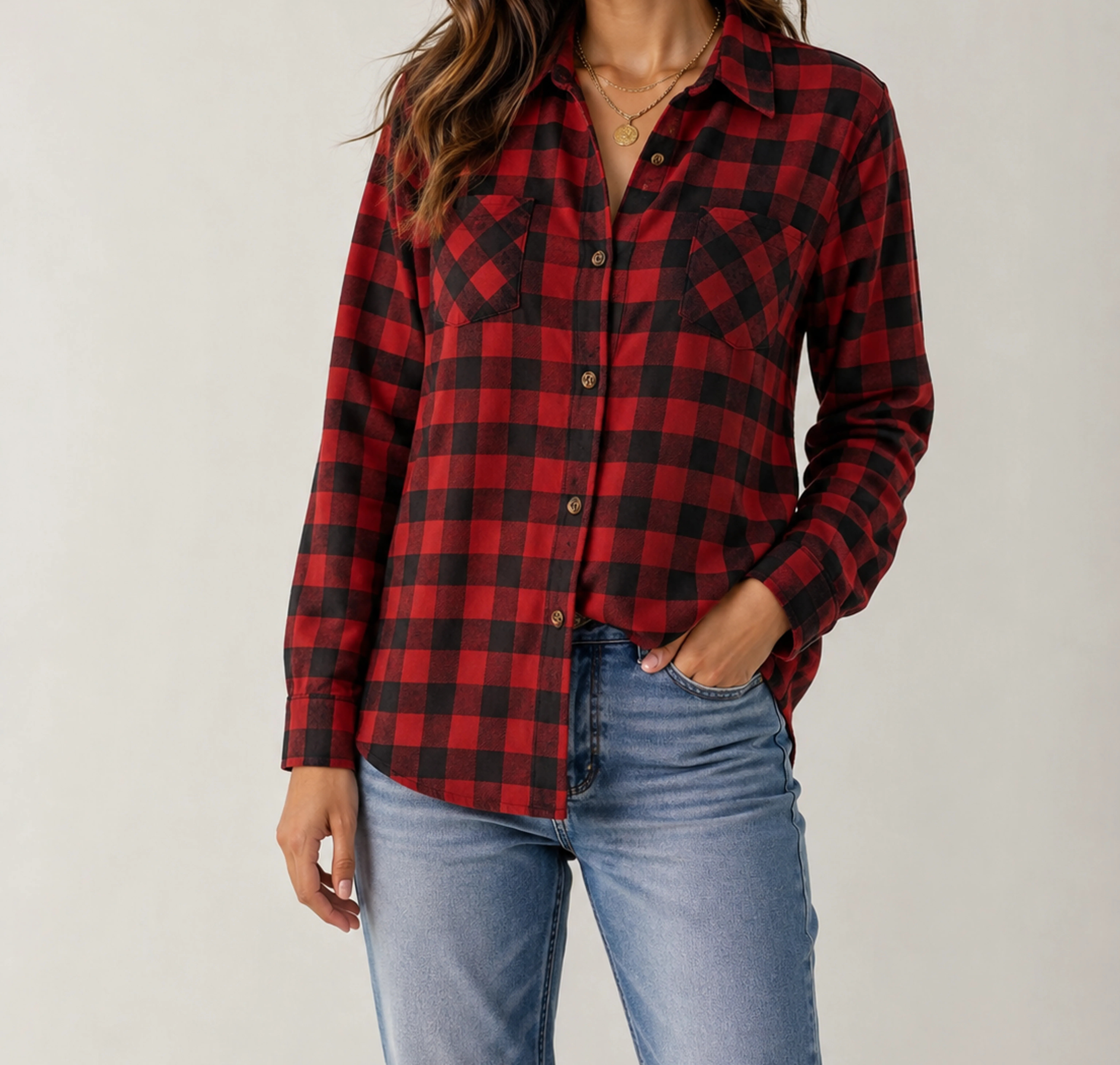 Red Buffalo Plaid Harper plaid shirt