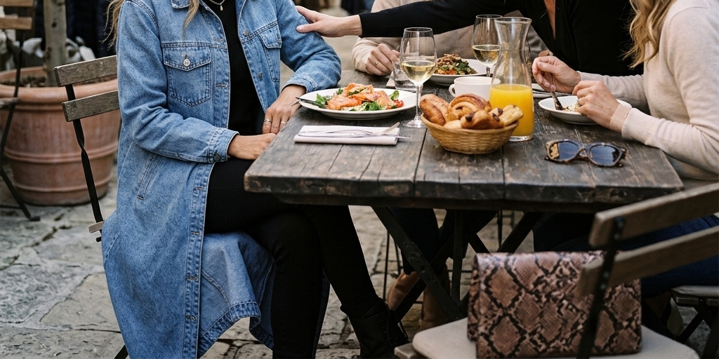 Denara Denim Maxi Coat
