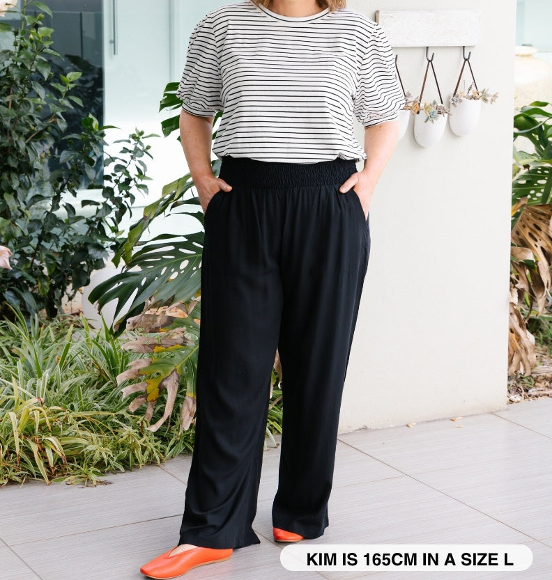 Resort Pant - Black