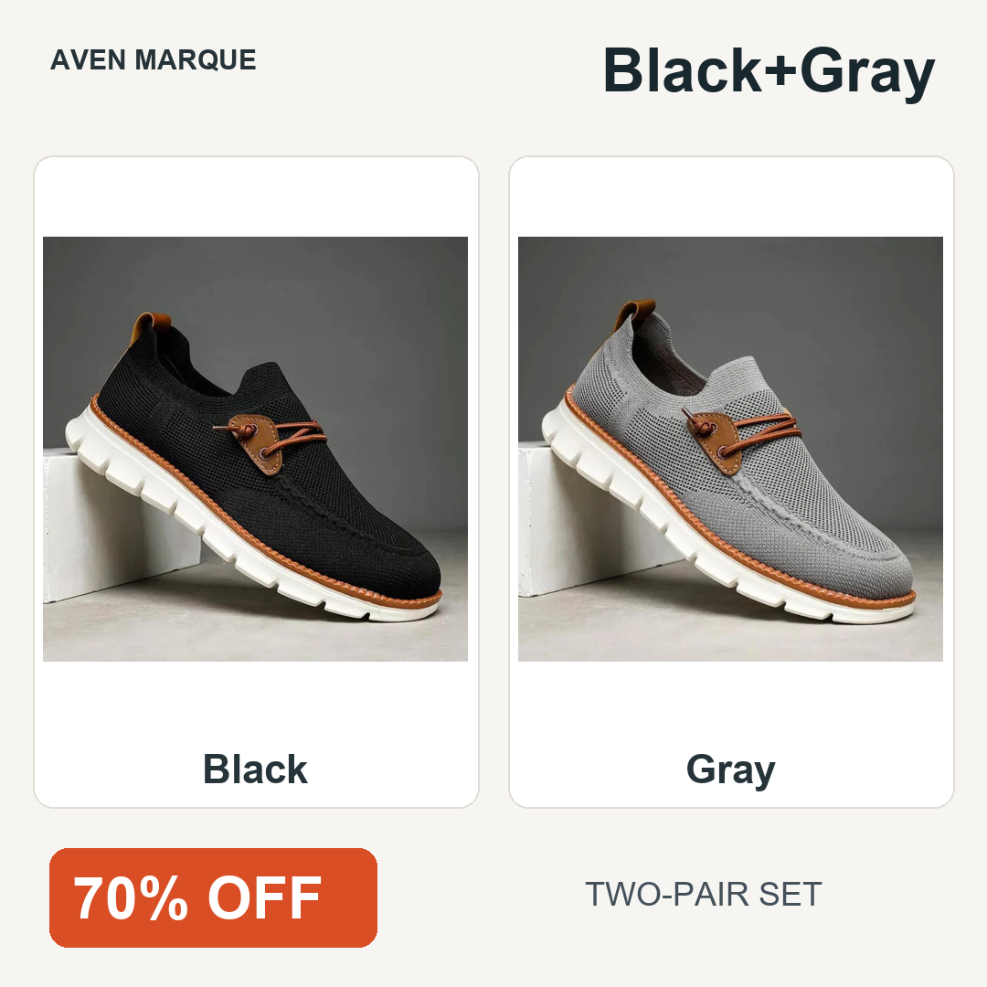 Black+Gray two-pair set, 70% OFF