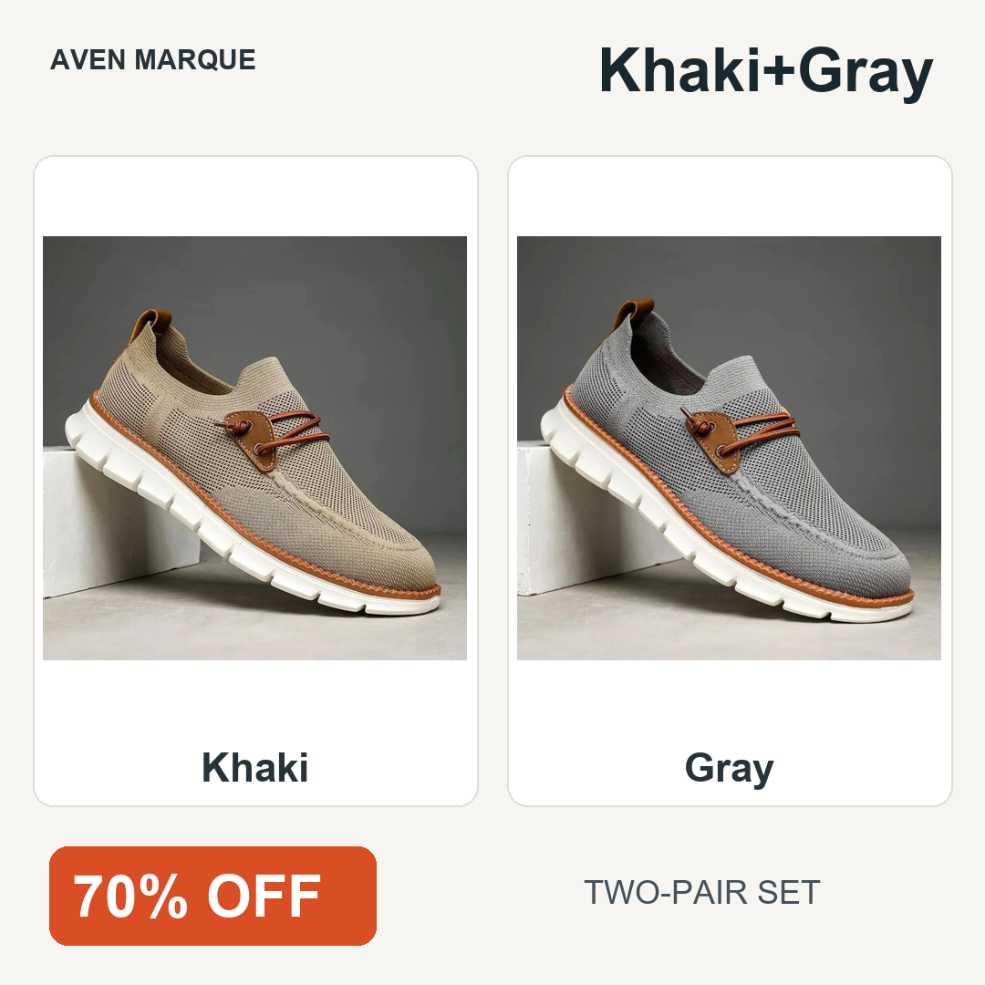 Khaki+Gray two-pair set, 70% OFF
