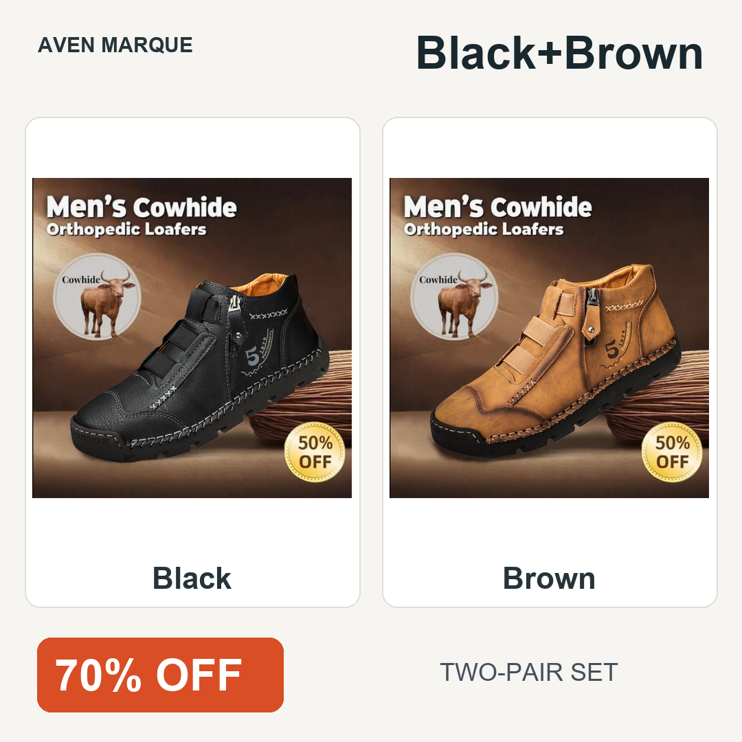 Black+Brown two-pair set, 70% OFF