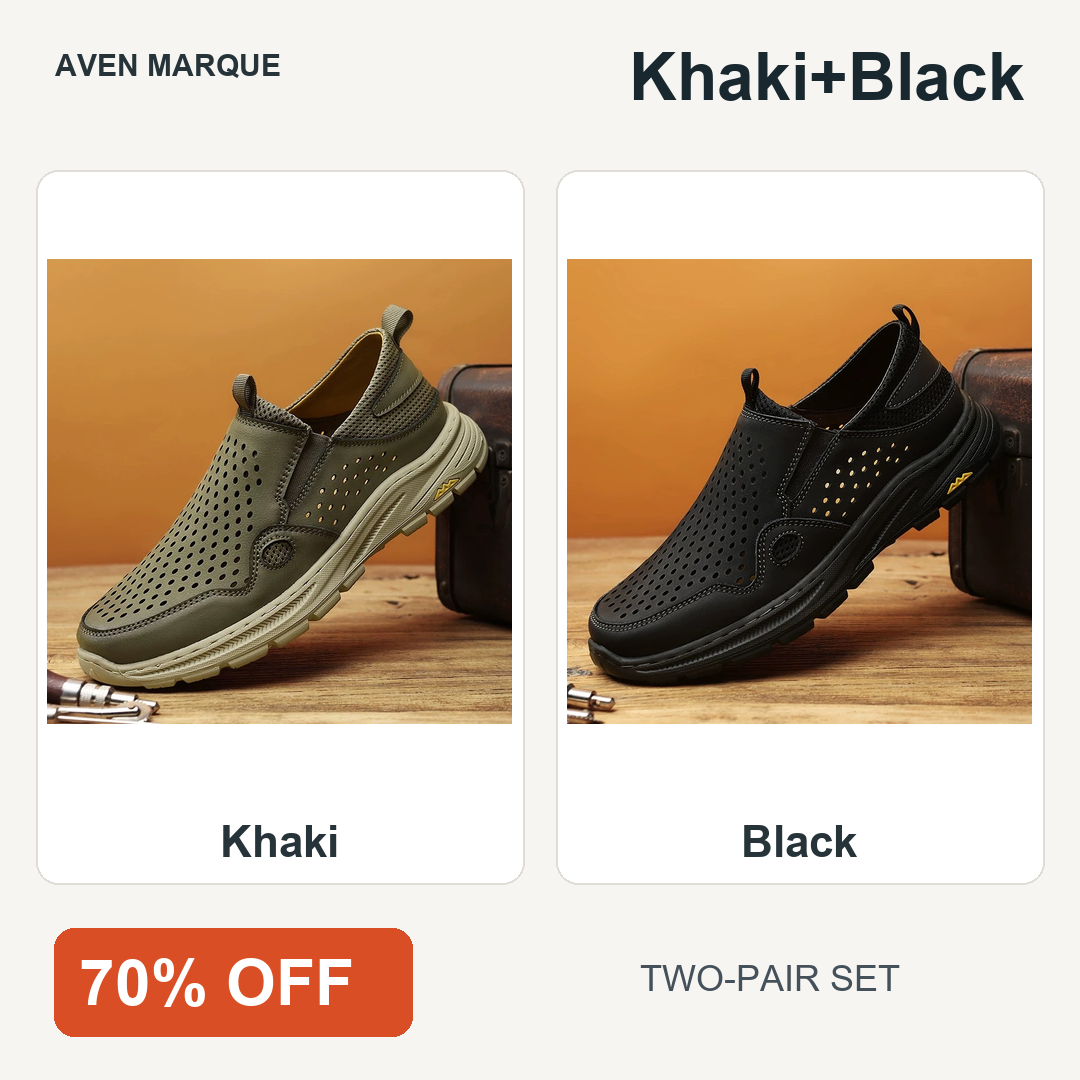 Khaki+Black two-pair set, 70% OFF