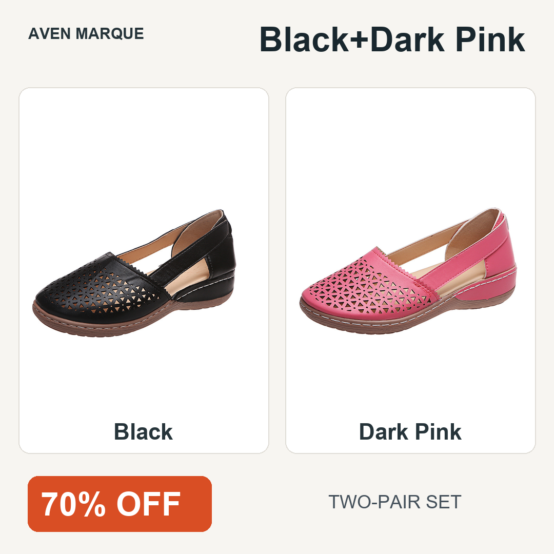 Black+Dark Pink two-pair set, 70% OFF