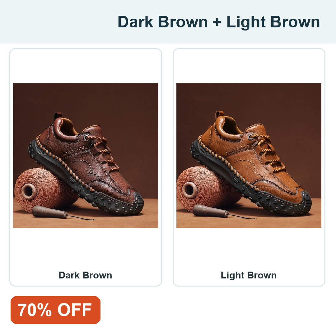 dark brown+light brown two-pair bundle, 70% OFF