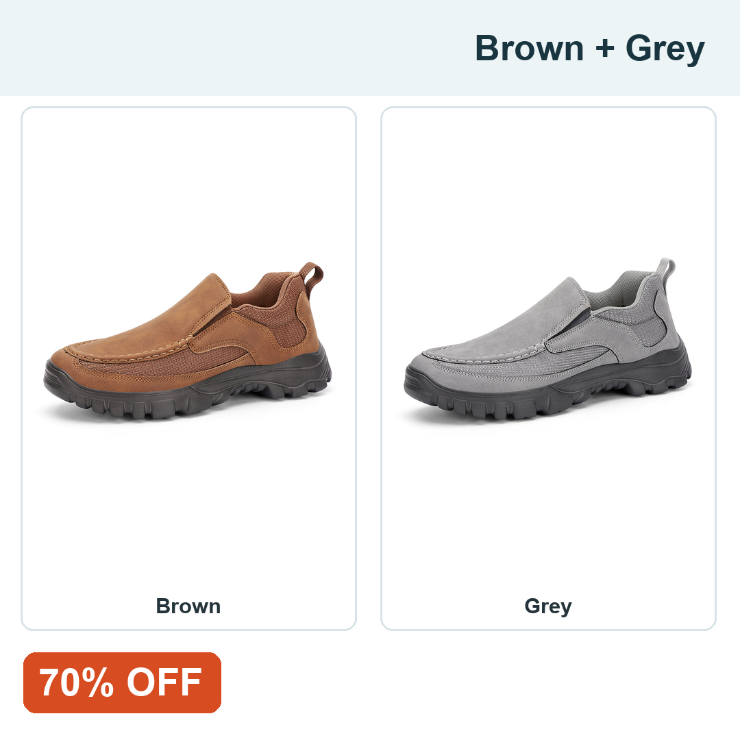 Brown+Grey two-pair bundle, 70% OFF