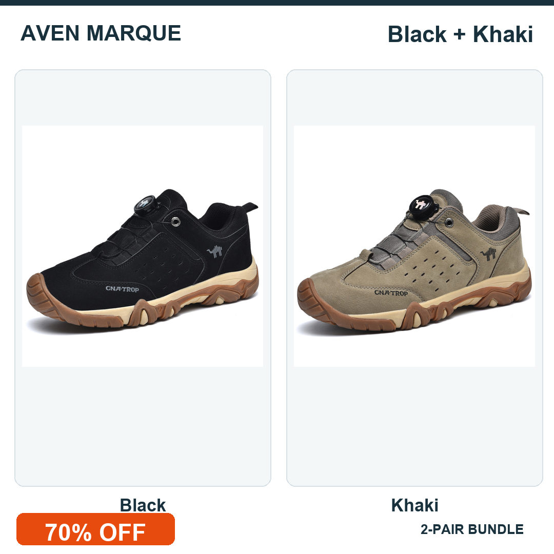 Black+Khaki two-pair bundle, 70% OFF