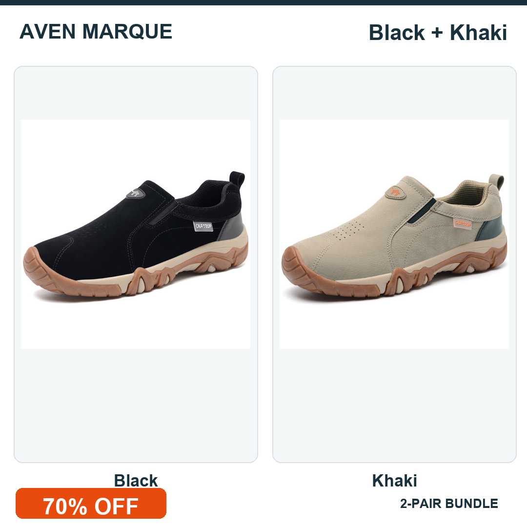 Black+Khaki two-pair bundle, 70% OFF