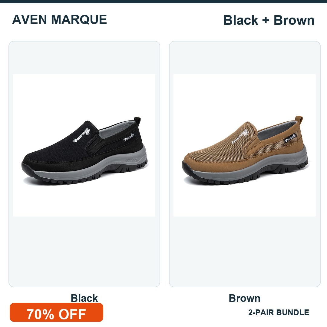 Black+Brown two-pair bundle, 70% OFF