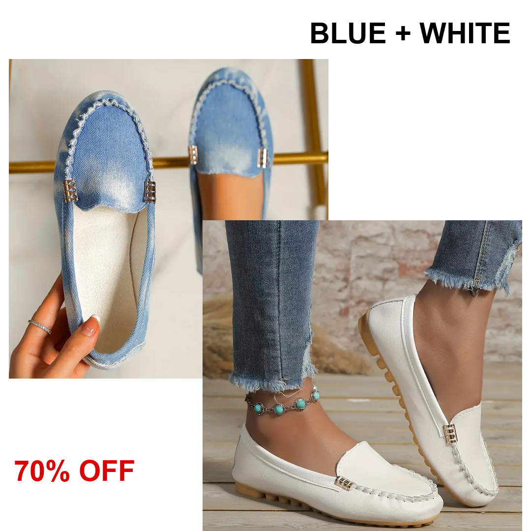 Blue + White two-pair bundle, 70% OFF