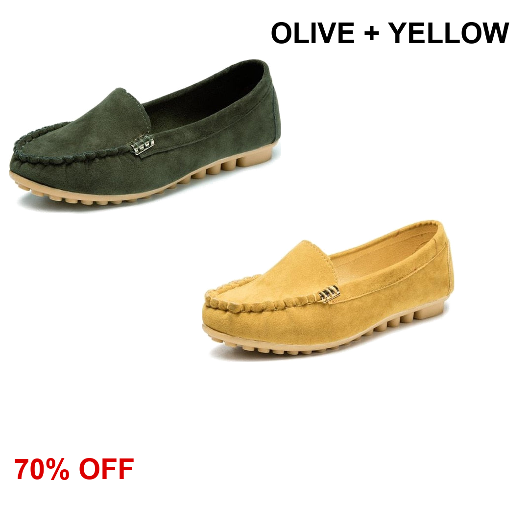 Olive + Yellow two-pair bundle, 70% OFF