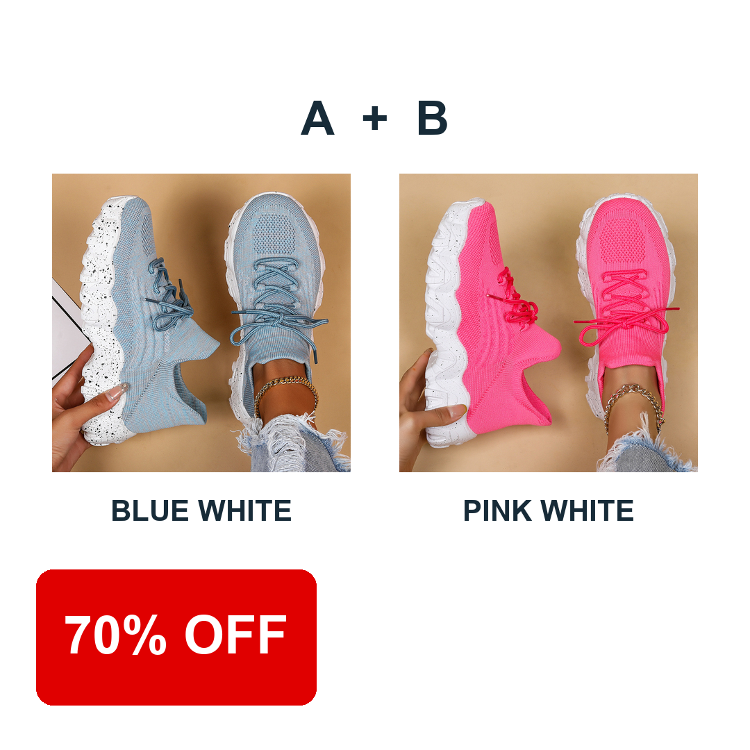 BLUE WHITE+PINK WHITE two-set bundle, 70% OFF