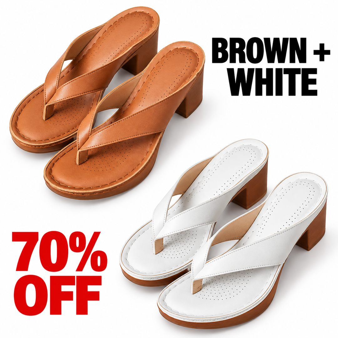 Brown + White two-pair bundle, 70% OFF