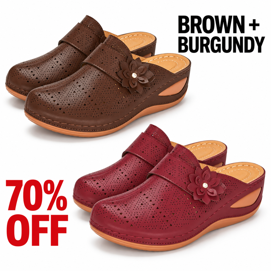 Brown + Burgundy two-pair bundle, 70% OFF