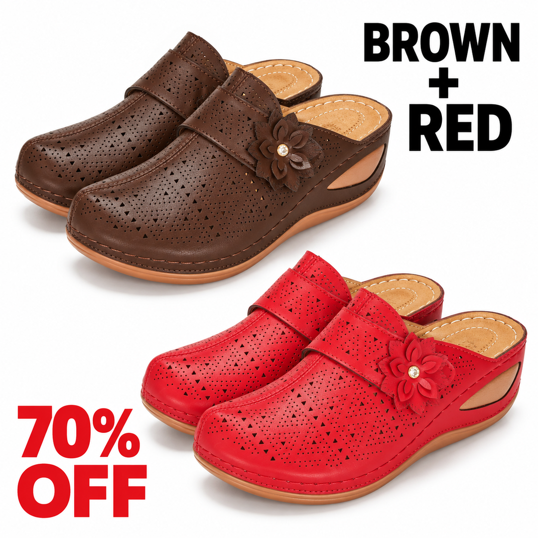 Brown + Red two-pair bundle, 70% OFF