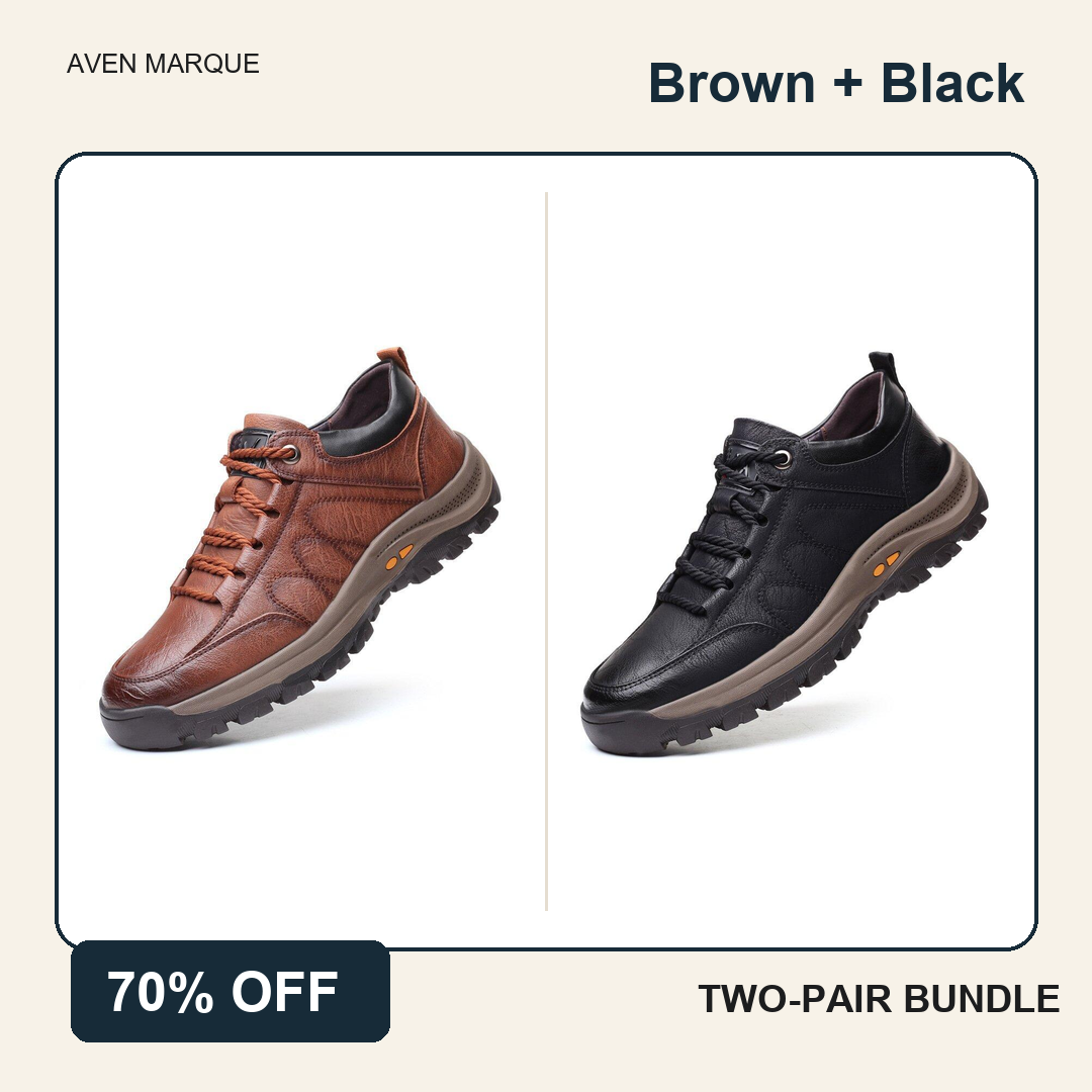🔥BUY 2 (Brown+Black) 70% OFF two-pair bundle, 70% OFF