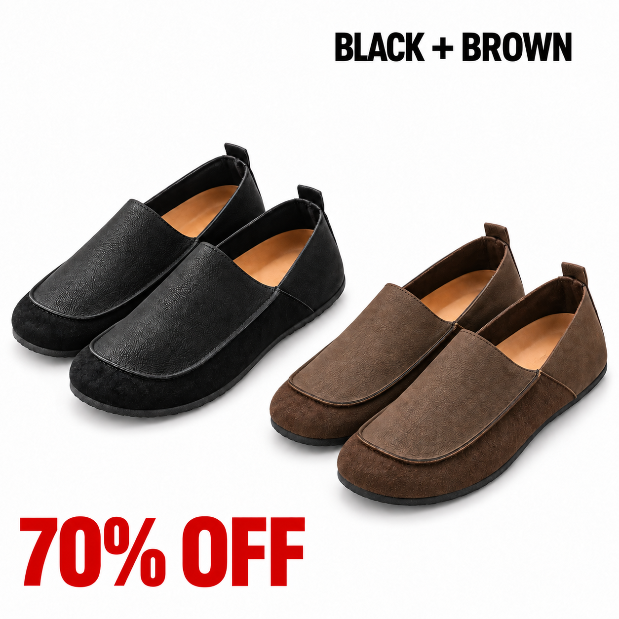 Two-pair bundle Black and Brown, 70% off