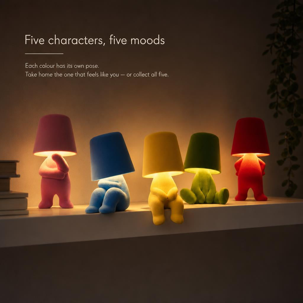 BudBuddyGlow Rechargeable Touch Night Light