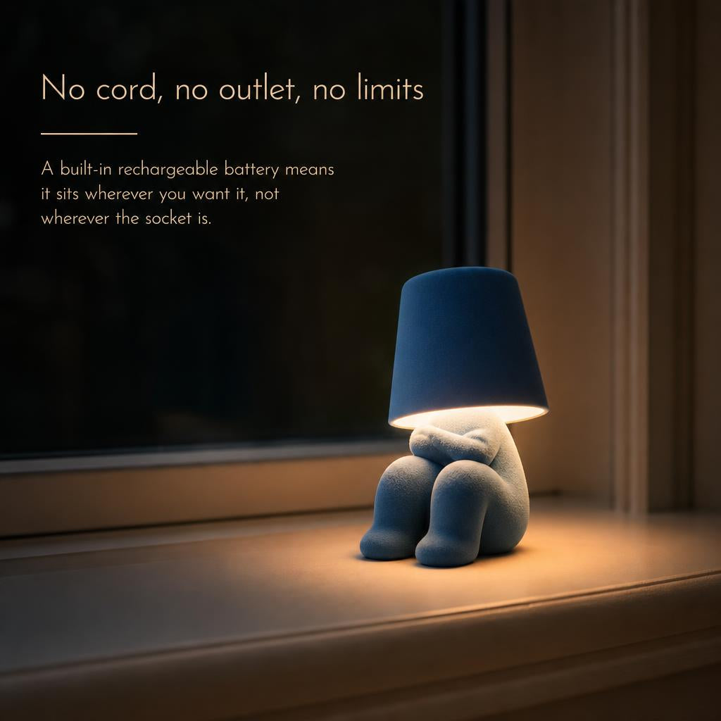 BudBuddyGlow Rechargeable Touch Night Light