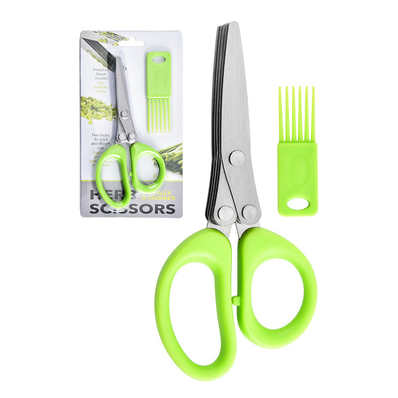 🌿 Multi-Blade Herb Scissors | Quick Kitchen Prep product image 10