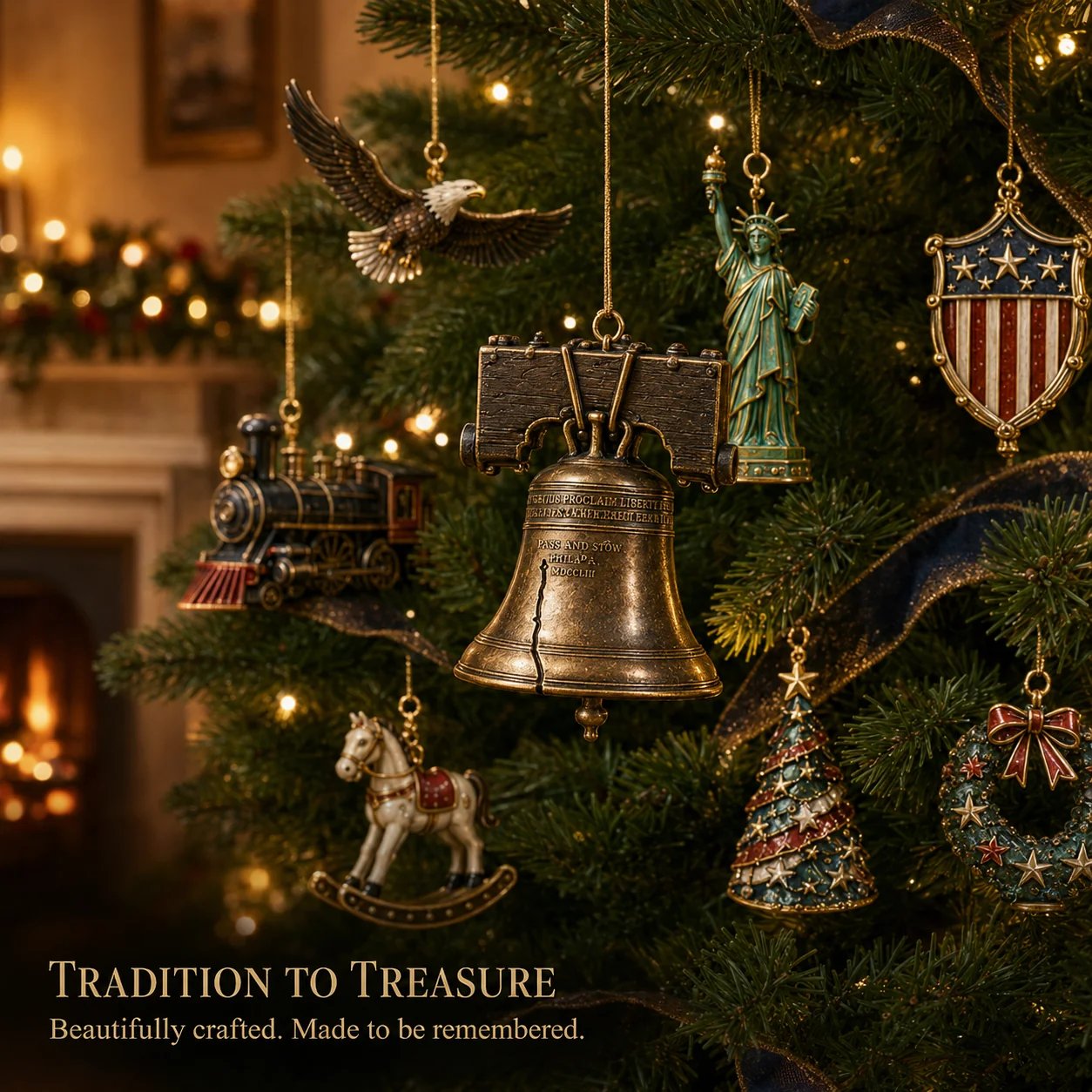 America 250th Anniversary Christmas Advent Calendar – 24 Heritage Keepsakes
