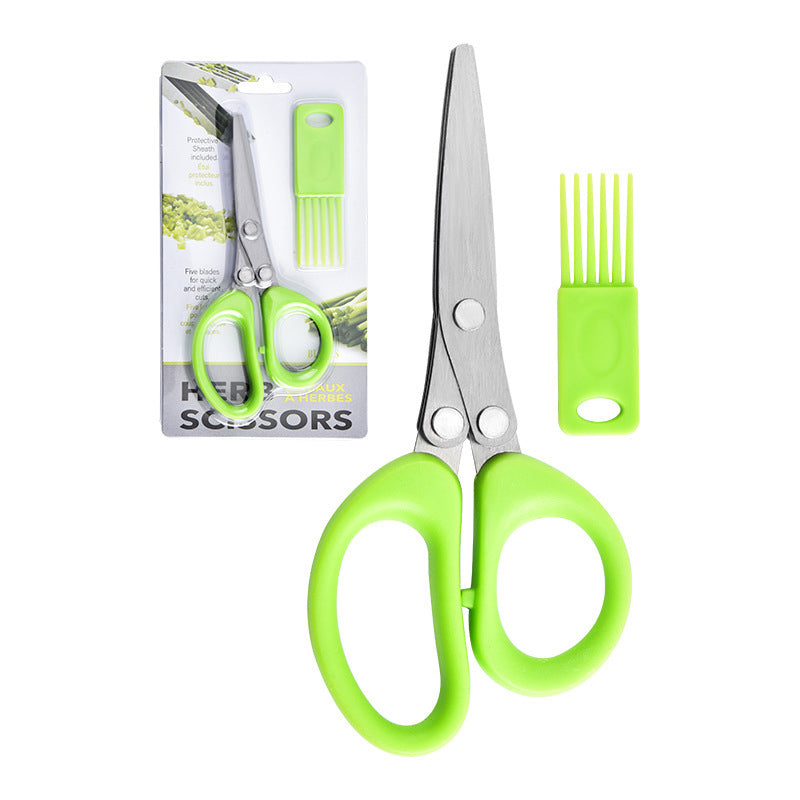 🌿 Multi-Blade Herb Scissors | Quick Kitchen Prep product image 9