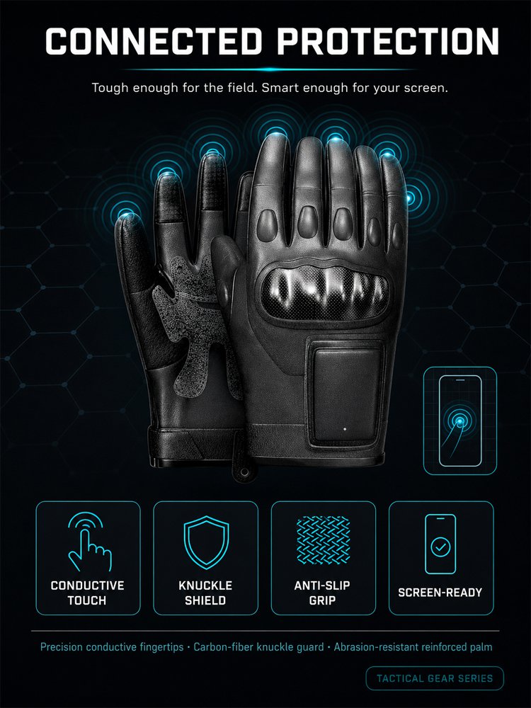 Training and Adventure Anti-Slip Gloves detail image 6