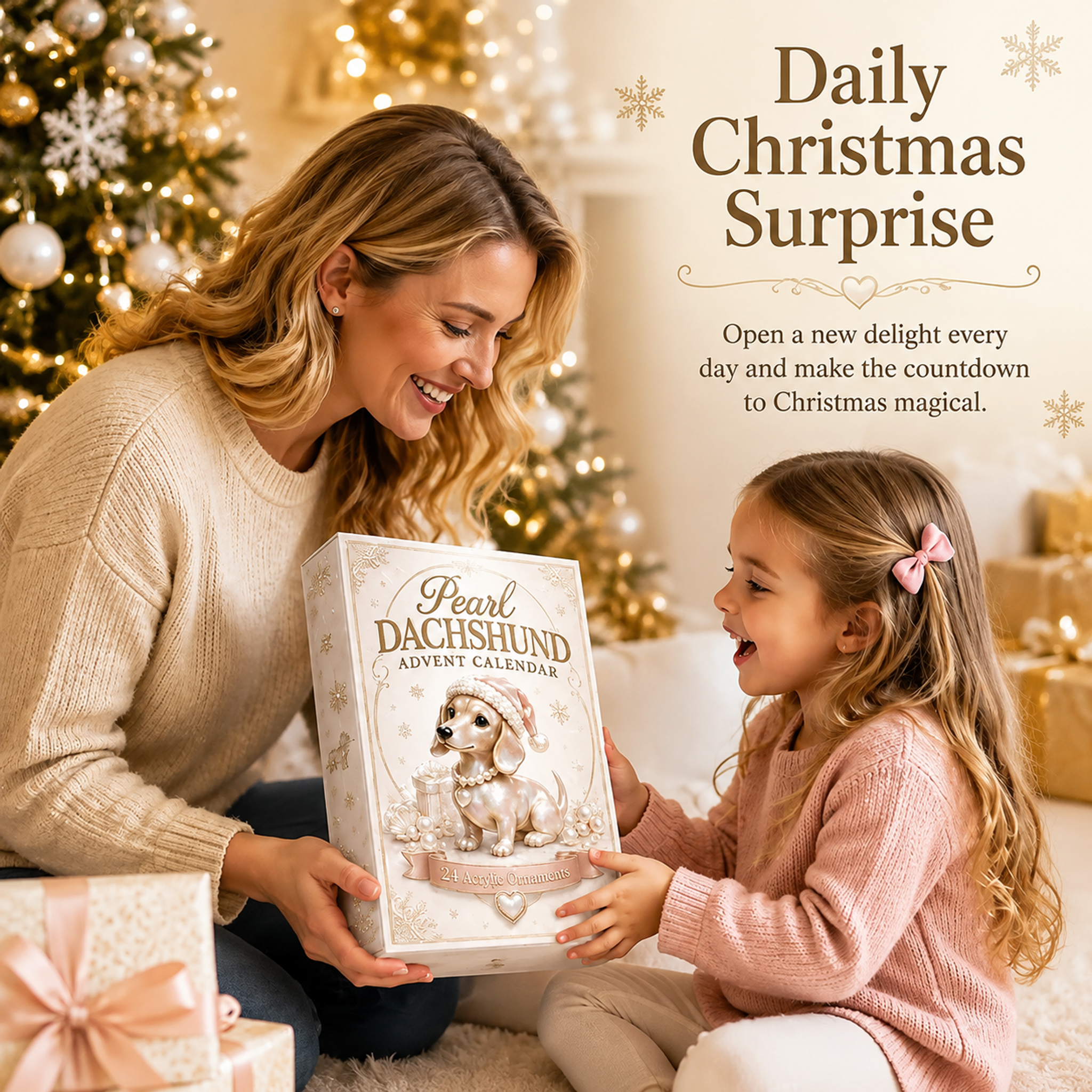 Dachshund Christmas Advent Calendar – 24 Days of Collectible Surprises
