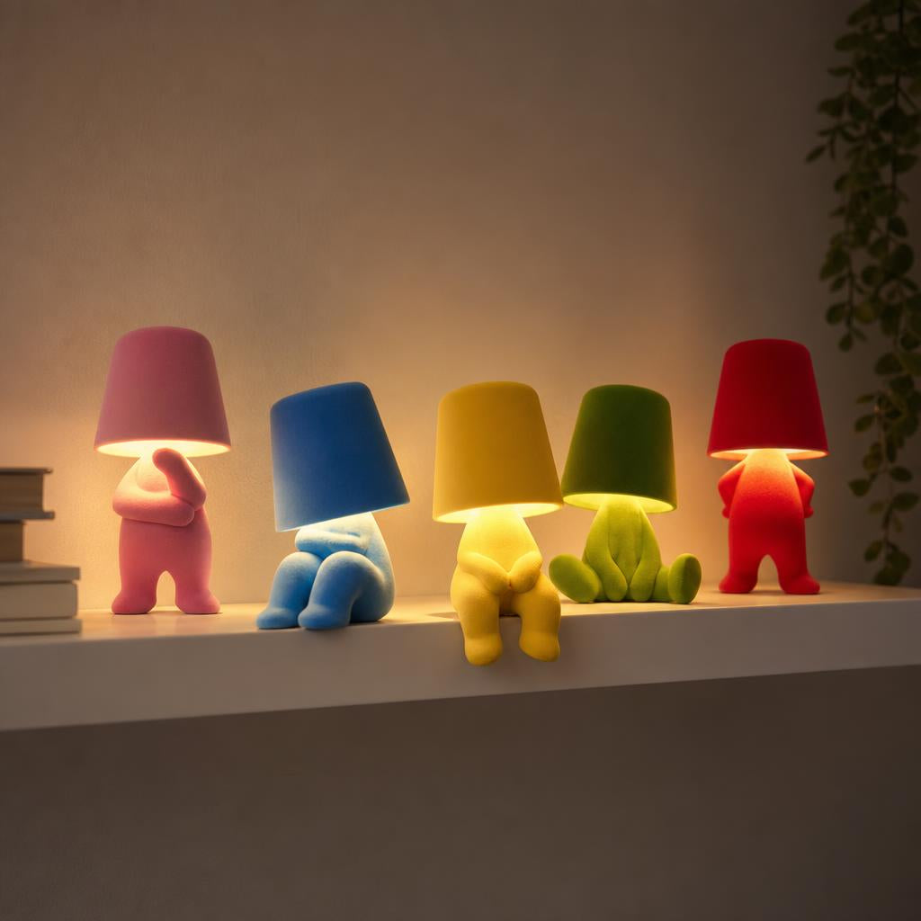 BudBuddyGlow Rechargeable Touch Night Light