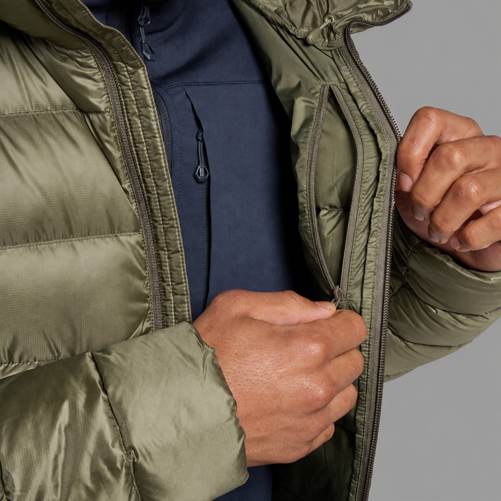 Living Lof Men's Adaptive Modular Down Jacket