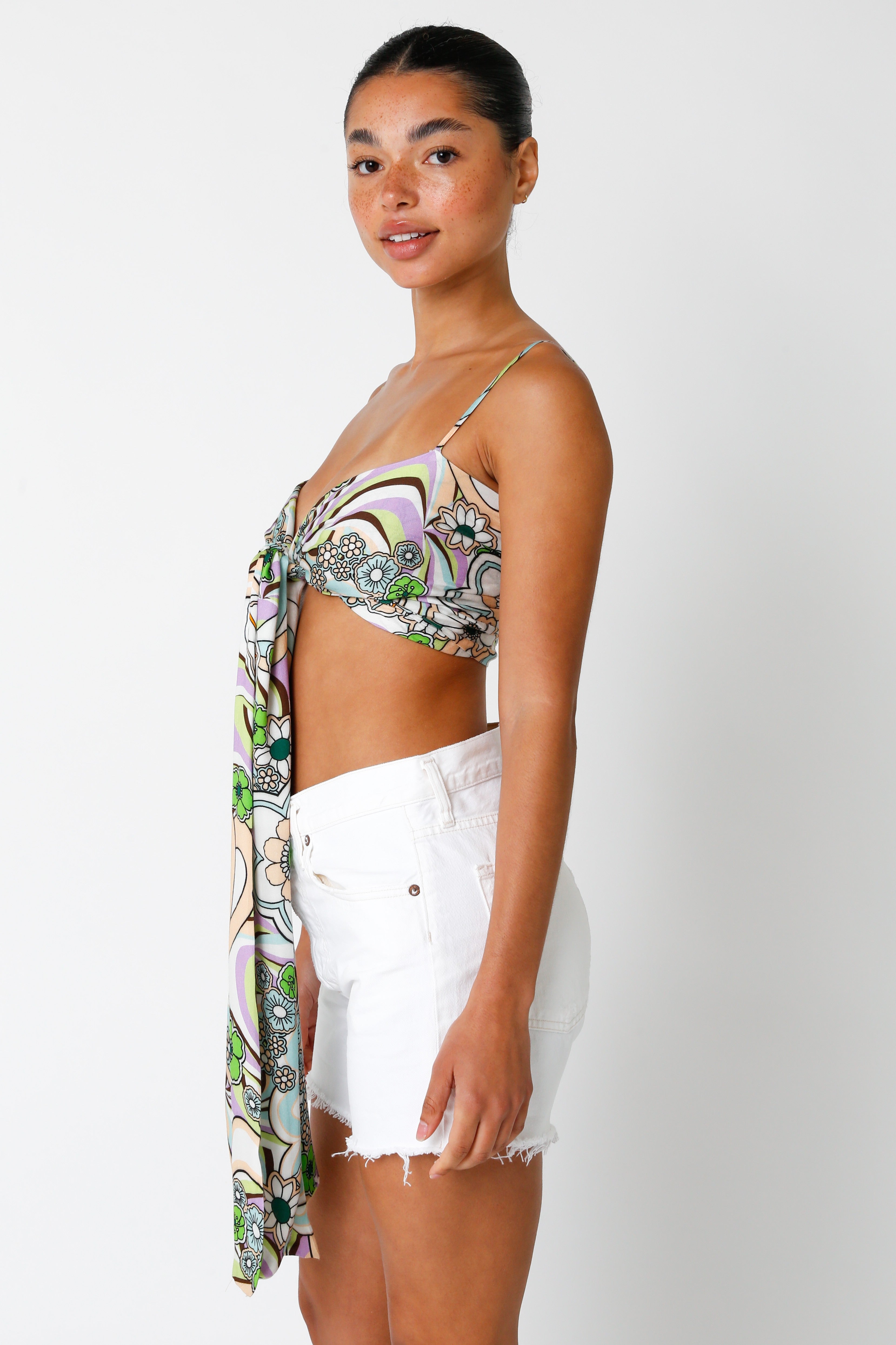Jade Crop Tie Top FINAL SALE