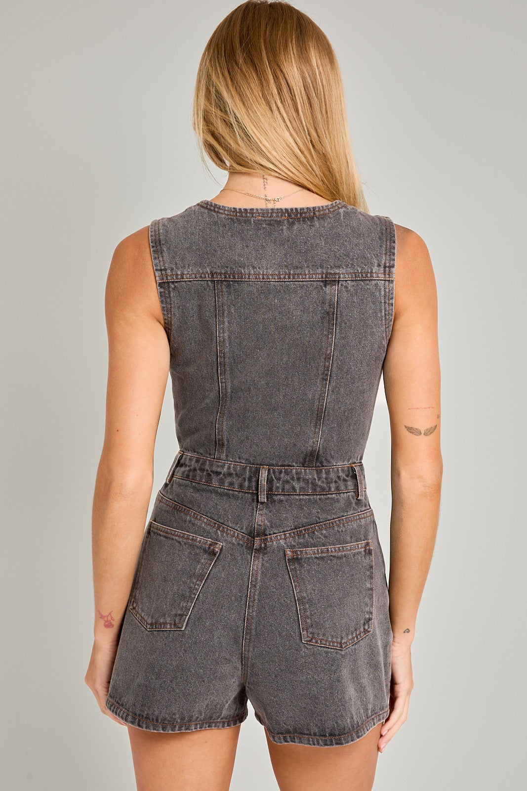 Westside Vest and Short Romper FINAL SALE